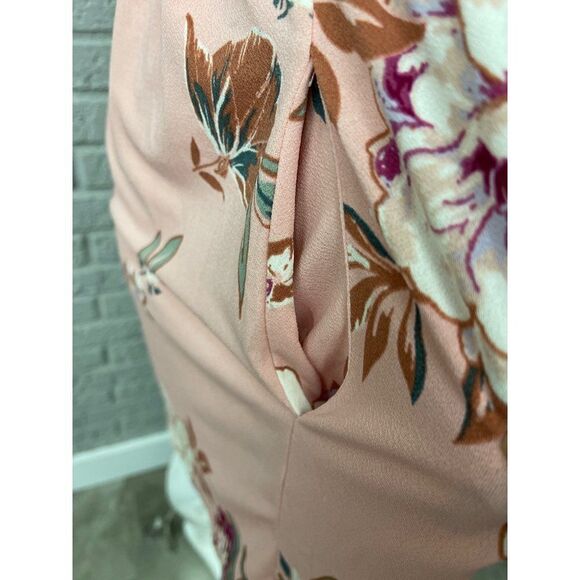 Eyeshadow Multicolored Sleeveless Floral Tunic Dress Size XS - Picture 5 of 10